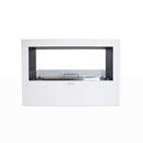 Camino a Bioetanolo da Pavimento 100x30x70 cm Giotto S Bianco