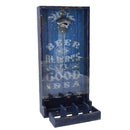 Apribottiglie Rettangolare 19x38,5x7,5 cm in Legno Blu