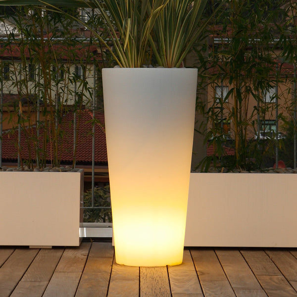 acquista Vaso Luminoso Ø37,5x102 cm in Resina Arkema Tondo 102 SL