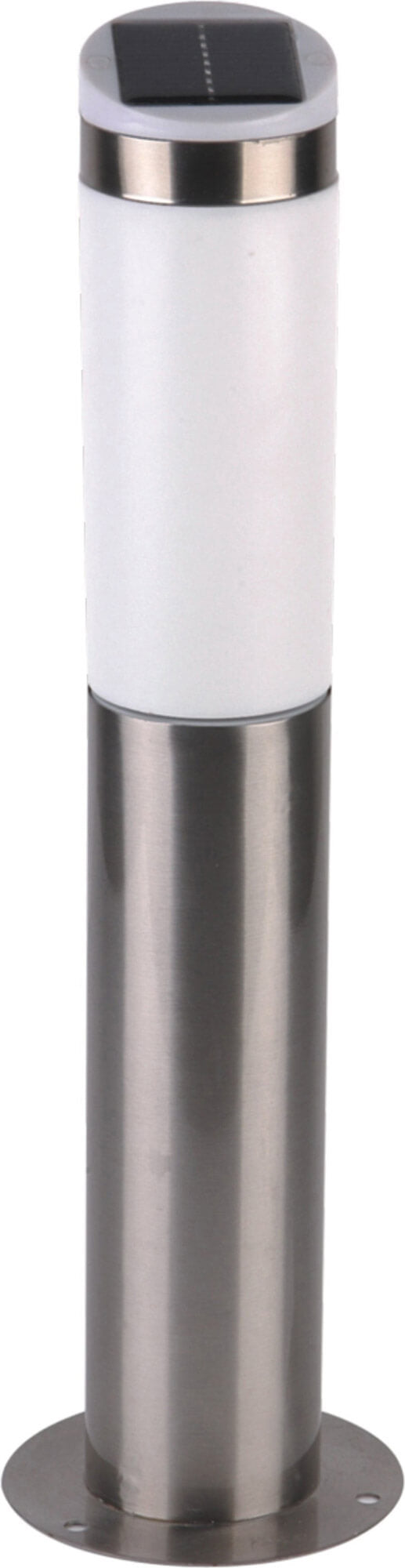 Lampada Solare a LED da Giardino in Acciaio Bauer Luce Bianca