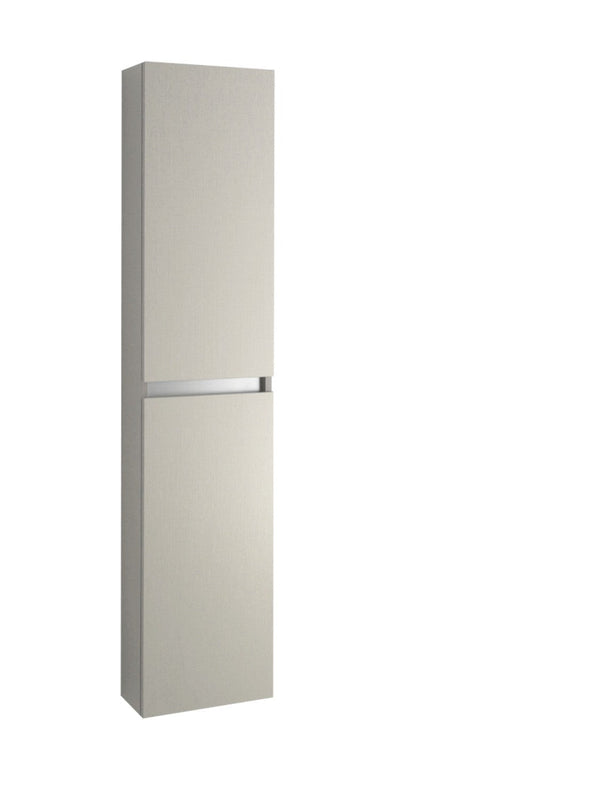 Mobile da Bagno a Colonna 2 Ante in Melaminico 35x32x160cm TFT Bali Corda sconto