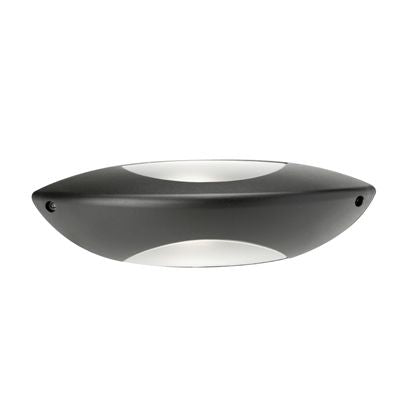 acquista Lampada Applique Stretta Colore Nero per Esterno Linea Umbe Sovil