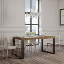 Tavolo 160x90x77 cm Tecno fix Noce