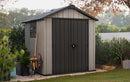 Casetta da Giardino Porta Attrezzi 229x223,5x242 cmin Duotech Keter Oakland 757 Grigia