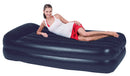 Materasso Singolo Gonfiabile 191x97x46cm Autogonfiabile Bauer Blu