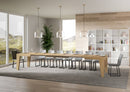 Tavolo Allungabile 120/380x90 cm Naxy Quercia Natura      