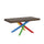 Tavolo Allungabile 180-440x90x77 cm Volantis Noce