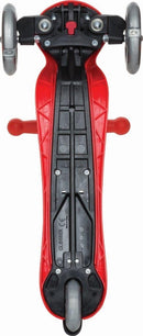 Monopattino a 3 Ruote a LED 3 Altezze Max 50Kg Globber PRIMO Fantasy Lights Up Racing Rosso