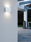 Applique da Esterno a LED 10W Sovil Pillow Grigio