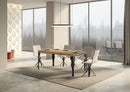  Tavolo Allungabile 200-460x90x77 cm Paxon Premium Quercia Natura Telaio Antracite