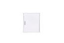 Pensile Lavanderia da Esterno 46,5x34x52,5 cm in PVC Bianco