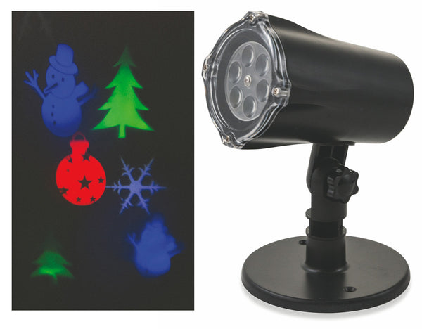 acquista Proiettore Laser a Led 4 Forme e Babbo Natale Luci Natalizie da Interno e Esterno Soriani