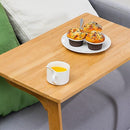 Tavolino Porta PC Computer da Letto Divano Reclinabile in legno