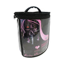 Coppia di Coprisedili Anteriori Universali in Poliestere e Spugna Spring Flowers Grigi