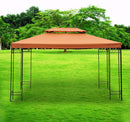 Tetto Sostitutivo per Gazebo 3x3m in Poliestere Terra