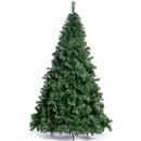 Albero di Natale Gran Sasso Ø130x210 cm 1417 Rami Super Folto con Base a Croce in PVC Verde      