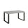 Tavolo Allungabile 160-264x90x77 cm Tecno Cemento