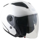 Casco Jet per Scooter Visiera Lunga CGM Daytona 130A Bianco