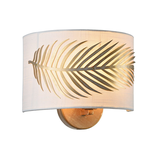 Lampada da parete House in Metallo Farn Oro online