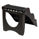 Scaletta Pieghevole 3 Gradini per Animali Domestici Marrone 49x39x39 cm 