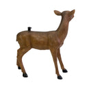 Base albero resina cerbiatto marrone cm 86x40xh92,5