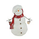 Pupazzo di neve cm 37,5x24,5 h 37,5