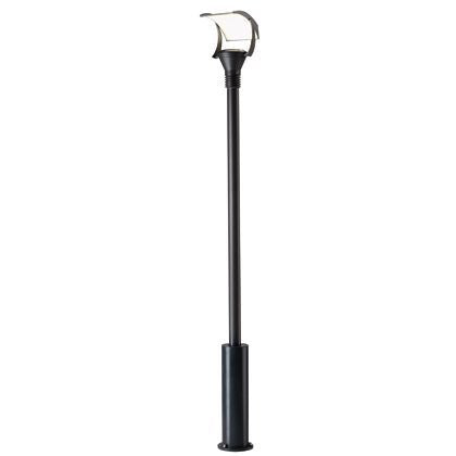 Lampada Palo Grande per Giardino Colore Grigio per Esterno Linea Sail Livos sconto