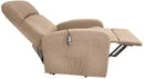 Poltrona Alzapersona Elettrica 1 Motore 65x75x101 cm in Tessuto Beige