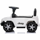 Macchina Cavalcabile per Bambini con Licenza Jeep Rubicon Bianca