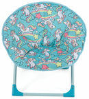 Set 2 Sedie da Giardino Pieghevoli per Bambini in Ferro Soriani Moonchair Unicorno