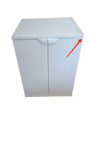 Coprilavatrice da Esterno 68,5x64,5x88 cm 2 Ante Bianco Seconda Scelta