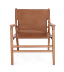 Poltrona Soggiorno 70x72x79 cm Caroline in Pelle