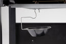 Barbecue a Gas 3 Bruciatori 109,5x51x98,7h cm Accensione Piezoelettrica in Acciaio Louis Nero