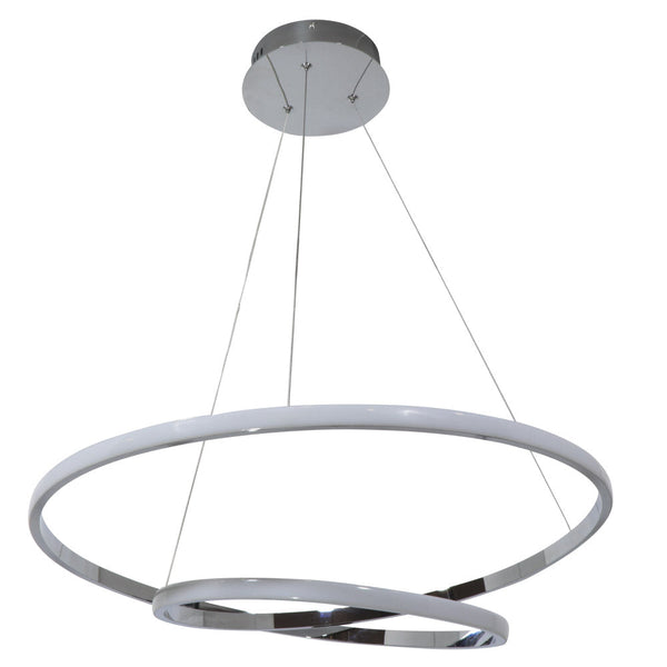 acquista Sospensione Led 60W 5950lm 4500K Cromo E-Energy Spira