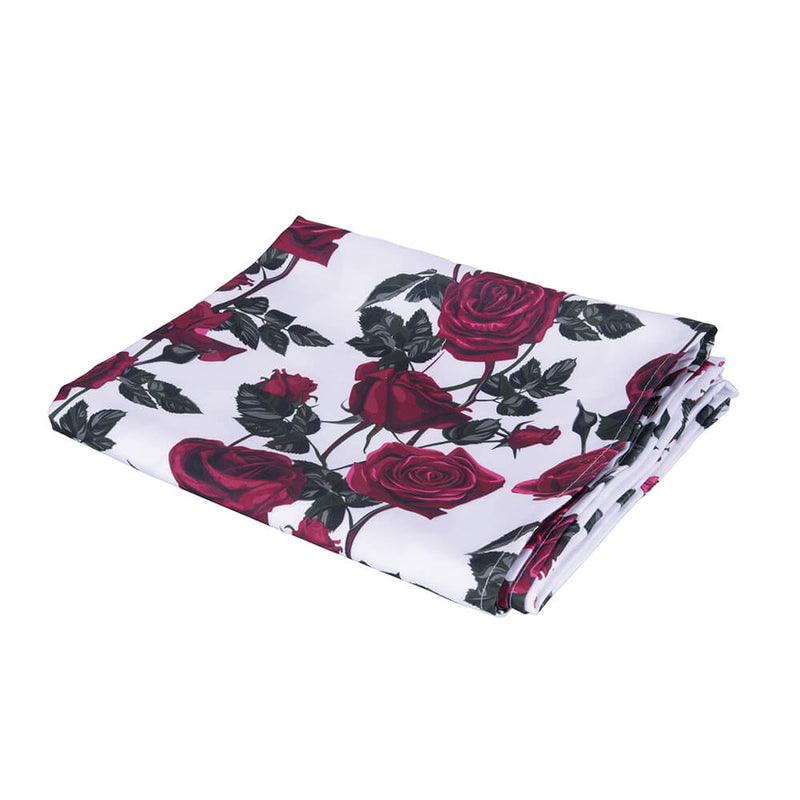 Tovaglia 140x180 cm 10 Posti in Poliestere VdE Tivoli 1996 Rose Baroque