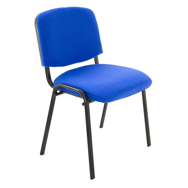 Sedia Poltrona Attesa da Ufficio in Tessuto Bozzini Blu acquista