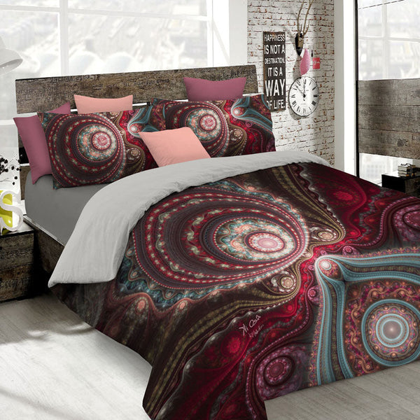 prezzo Copripiumino Matrimoniale Stampa sul Sacco e Federe Kio635