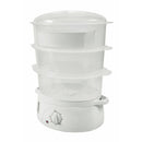 Vaporiera Elettrica 9 Litri 800W Kooper Saturnia Bianco