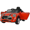 Macchina Elettrica per Bambini 12V con Licenza Mini Cooper Cabrio Bianca