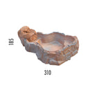 Laghetto Artificiale Roccia Fuori Terra 310x185x52 cm 900 Litri