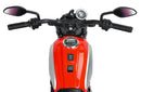 Moto Elettrica per Bambini 12V Ducati Scrambler Icon Rossa