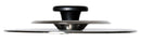 Coperchio Magico Antiodore Ventur Magic in Acciaio Inox Pomolo Nero Varie Misure