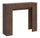 Consolle Allungabile 90x25/181 cm Pannelli in Nobilitato Slick Noce