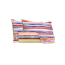 Set Lenzuola con Stampa Sopra Sotto e Federe Strisce