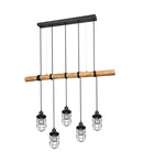 Lampada a Sospensione da Interno a LED in Metallo Nickel Opaco