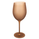 Set 6 Calici Effetto Ghiaccio Happy Hour Chocolate in Vetro VdE Tivoli 1996 Cioccolato