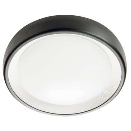 Lampada Plafoniera 13W a Led Smd Tonda Media Colore Grigio Grafite per Esterno Linea Loft Sovil prezzo