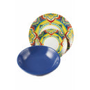 Servizio Piatti 18 Pezzi in Porcellana e Gres Villa d'Este Cala Moresca