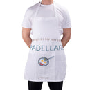 Grembiule Padellare 62x73 cm 100% Cotone VdE Tivoli 1996 Le Travisate Bianco