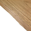 Tavolo Allungabile 140/190x90 cm Svalen Rovere Scortecciato Gambe Antracite      